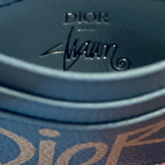 ❤️SOLD❤️DIOR & SHAWN Grained Calfskin Cardholder - Picture 7 of 9